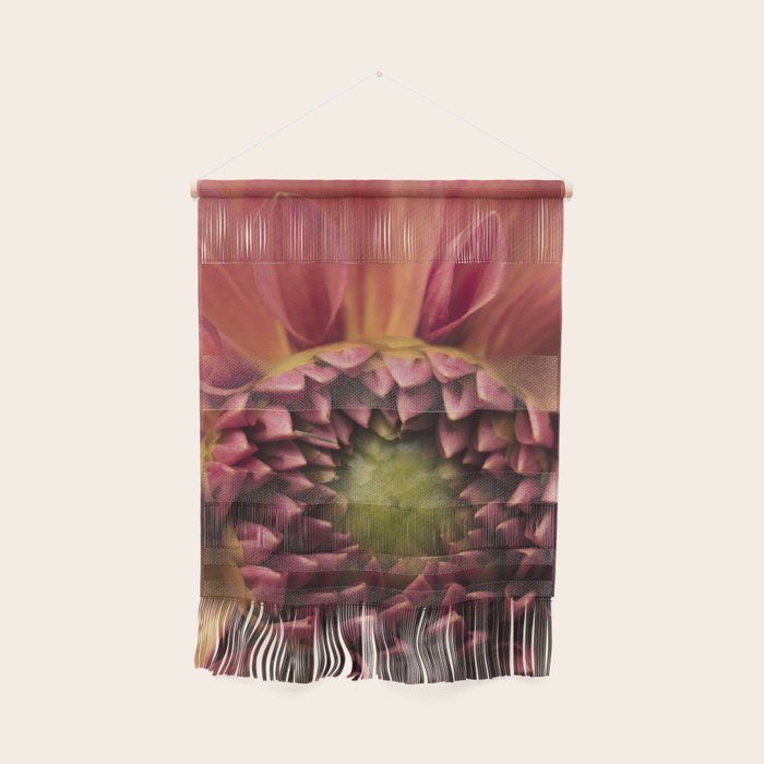 Her Heart Was Ready to Bloom - dahlia photo botanical flower art decor Wall Hanging Gallery Image 1