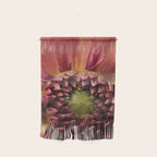 Her Heart Was Ready to Bloom - dahlia photo botanical flower art decor Wall Hanging Gallery Image 1