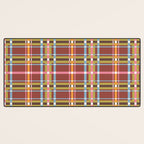 Autumn Tartan Charm Desk Mat Gallery Image 3