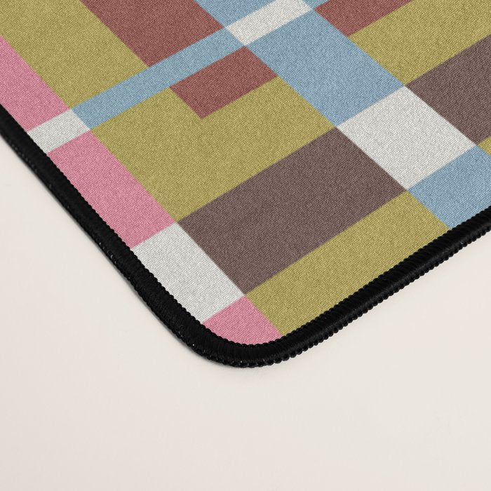 Autumn Tartan Charm Desk Mat Gallery Image 4