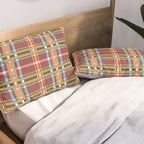 Autumn Tartan Charm Pillow Sham Gallery Image 2