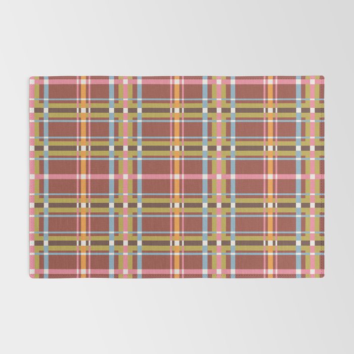 Autumn Tartan Charm Rug Gallery Image 2