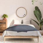 Cat Landscape 63: Meow-ditation Comforter Gallery Image 3