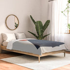 Cat Landscape 63: Meow-ditation Comforter Gallery Image 2
