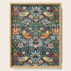 Vintage William Morris Strawberry Thief  Serving Tray Gallery Image 1
