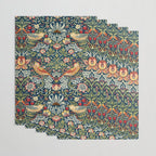 Vintage William Morris Strawberry Thief  Wrapping Paper Gallery Image 3