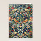 Vintage William Morris Strawberry Thief  Stationery Card Gallery Image 2