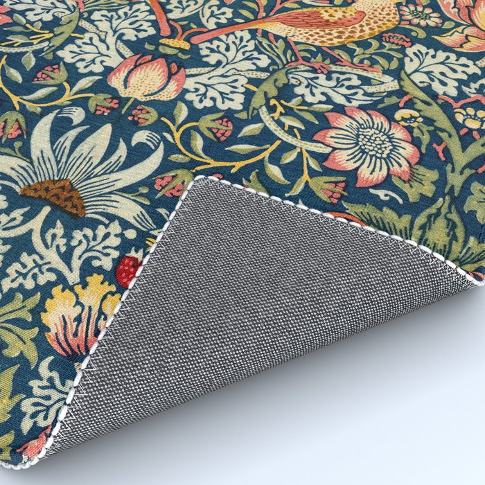 Vintage William Morris Strawberry Thief  Rug Gallery Image 4