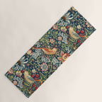 Vintage William Morris Strawberry Thief  Yoga Mat Gallery Image 1