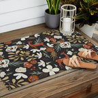Christmas holiday night III Outdoor Rug Gallery Image 2