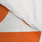 Mid Century Modern Geometric 04 Orange Comforter Gallery Image 4