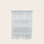 Blue Happy Hanukkah Hand Lettered Wall Hanging Gallery Image 1