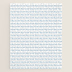 Blue Happy Hanukkah Hand Lettered Jigsaw Puzzle Gallery Image 1