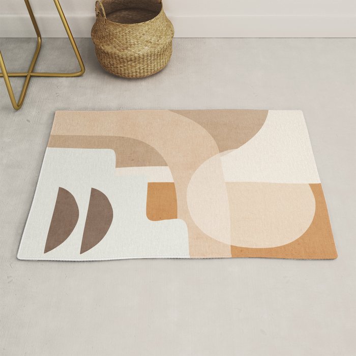 Abstract Minimal Shapes 19 Rug Gallery Image 1