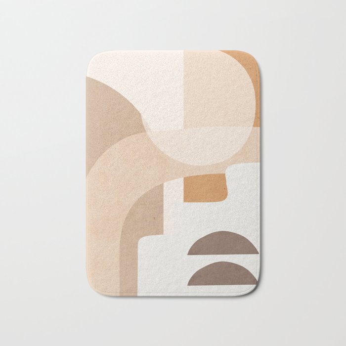 Abstract Minimal Shapes 19 Bath Mat Gallery Image 1