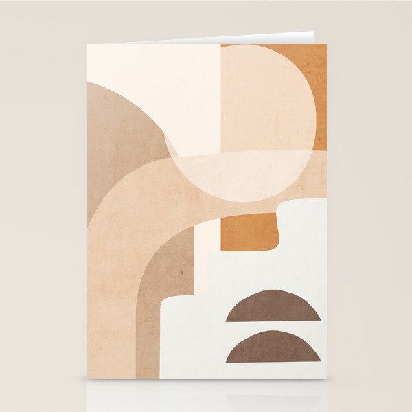 Abstract Minimal Shapes 19 Stationery Card Gallery Image 1