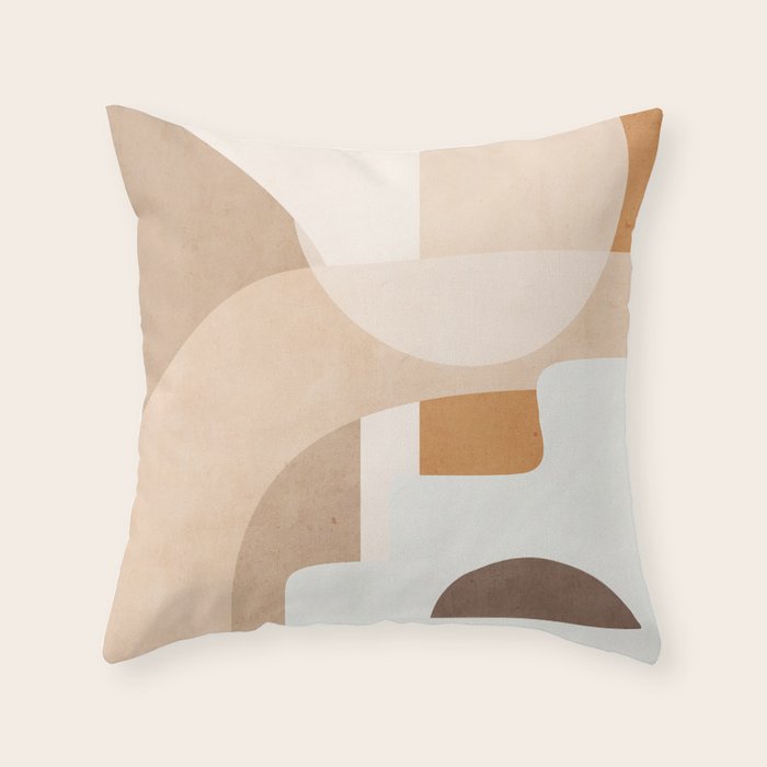 Abstract Minimal Shapes 19 Throw Pillow Gallery Image 6