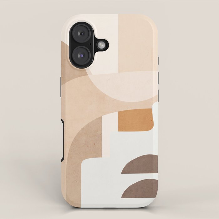 Abstract Minimal Shapes 19 iPhone Case Gallery Image 1