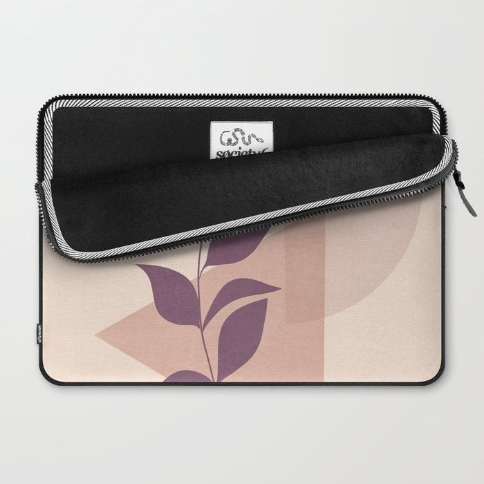 Minimal Abstract Art Plant 12 Laptop Sleeve Gallery Image 2