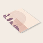 Minimal Abstract Art Plant 12 Notebook Gallery Image 2