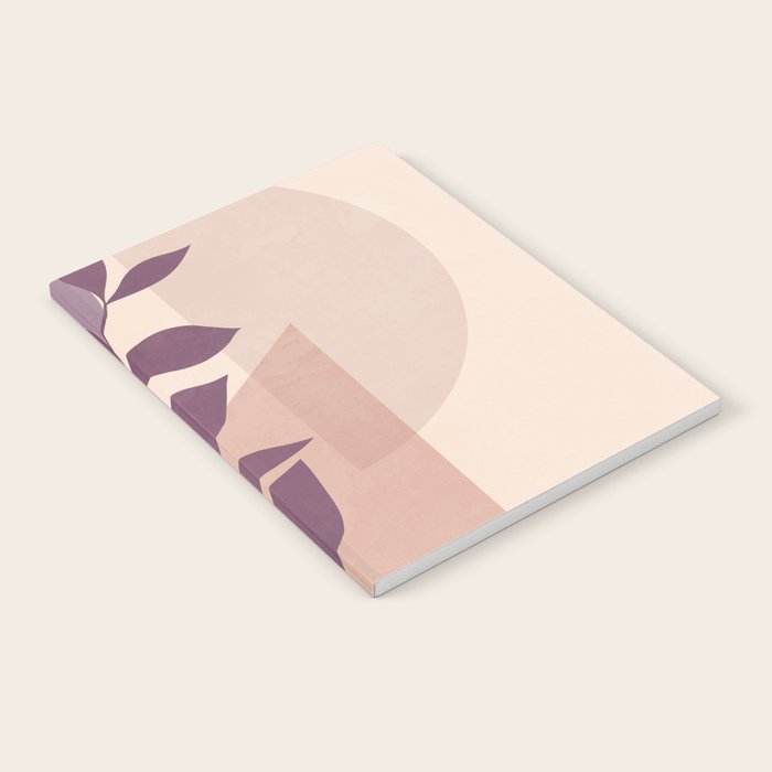 Minimal Abstract Art Plant 12 Notebook Gallery Image 2