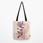 Minimal Abstract Art Plant 12 Tote Bag Gallery Image 2