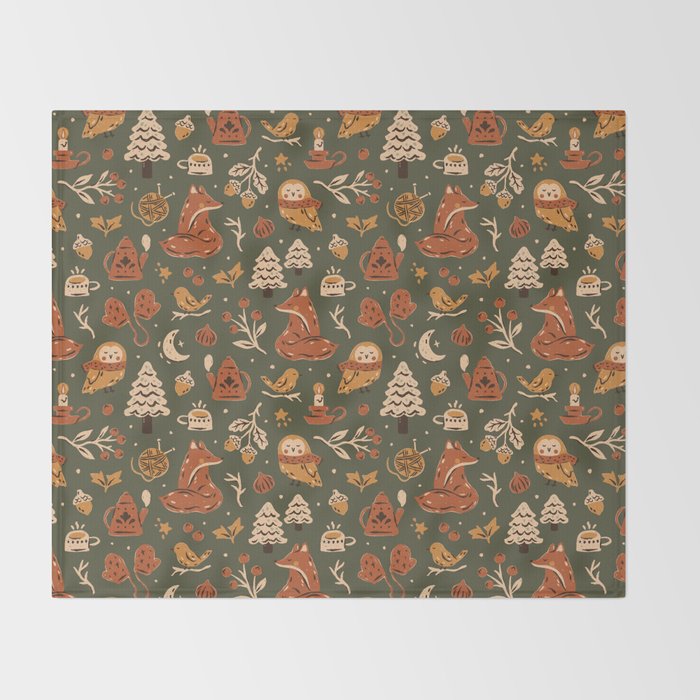 Winter Comfort Throw Blanket Gallery Image 2