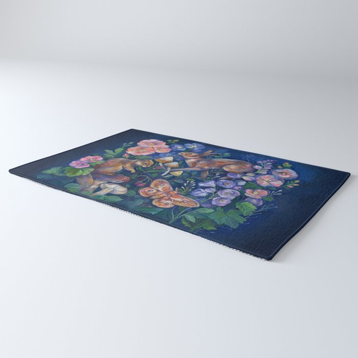 Spring Flower Garden Rug Gallery Image 3