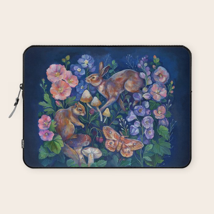 Spring Flower Garden Laptop Sleeve Gallery Image 1