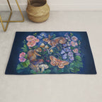 Spring Flower Garden Rug Gallery Image 1