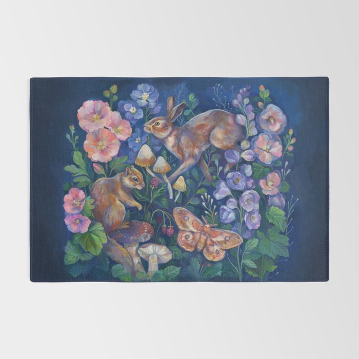 Spring Flower Garden Rug Gallery Image 2