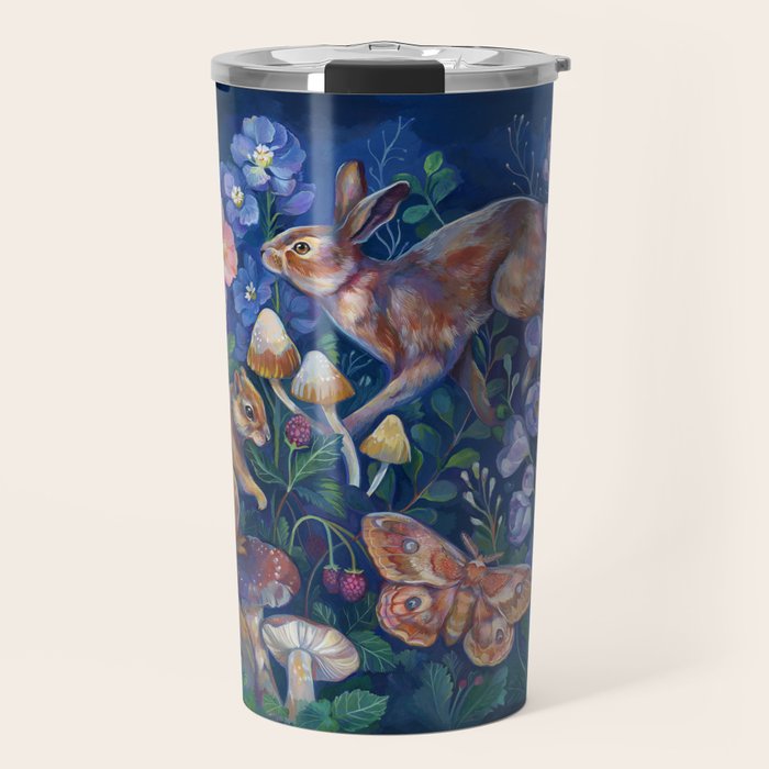 Spring Flower Garden Travel Mug Gallery Image 1