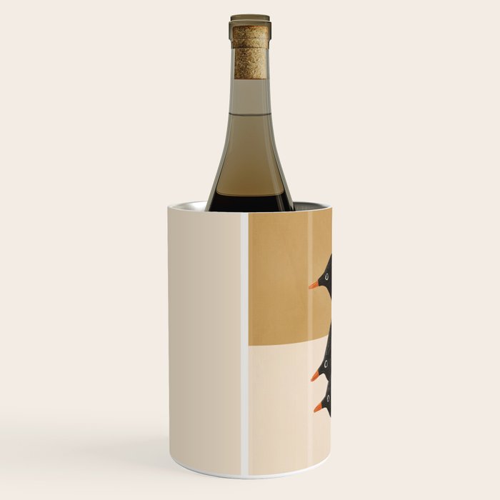 Minimal Penguin Stack Wine Chiller Gallery Image 2