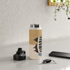 Minimal Penguin Stack Water Bottle Gallery Image 4
