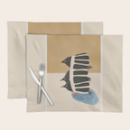 Minimal Penguin Stack Placemat Gallery Image 1