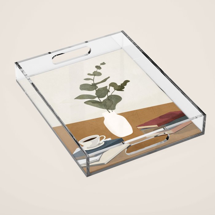 Vase Design 4 Acrylic Tray Gallery Image 1