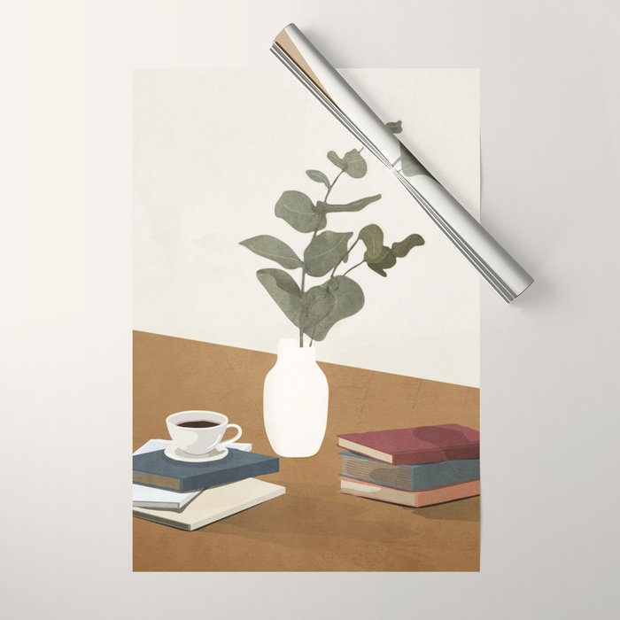 Vase Design 4 Wrapping Paper Gallery Image 1