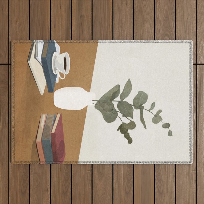 Vase Design 4 Outdoor Rug Gallery Image 1