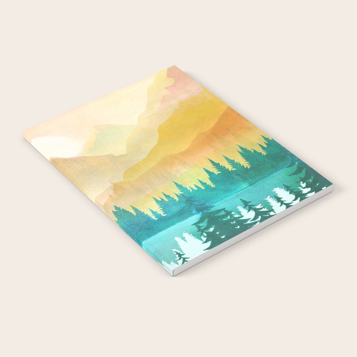 Summer Mountain Sunrise Notebook Gallery Image 2