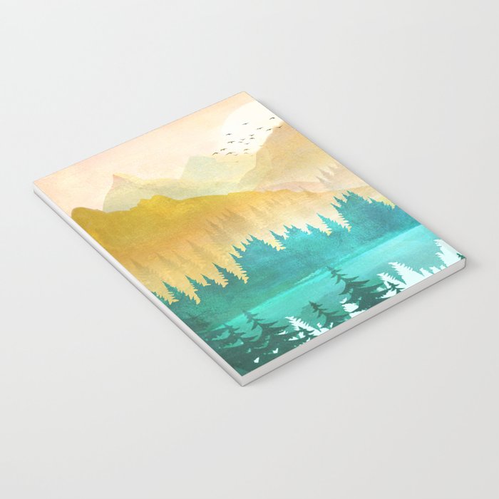 Summer Mountain Sunrise Notebook Gallery Image 3