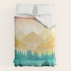 Summer Mountain Sunrise Comforter Gallery Image 6