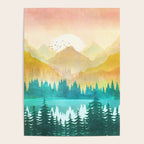 Summer Mountain Sunrise Poster Gallery Image 4