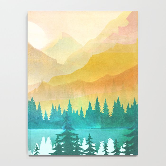 Summer Mountain Sunrise Notebook Gallery Image 4