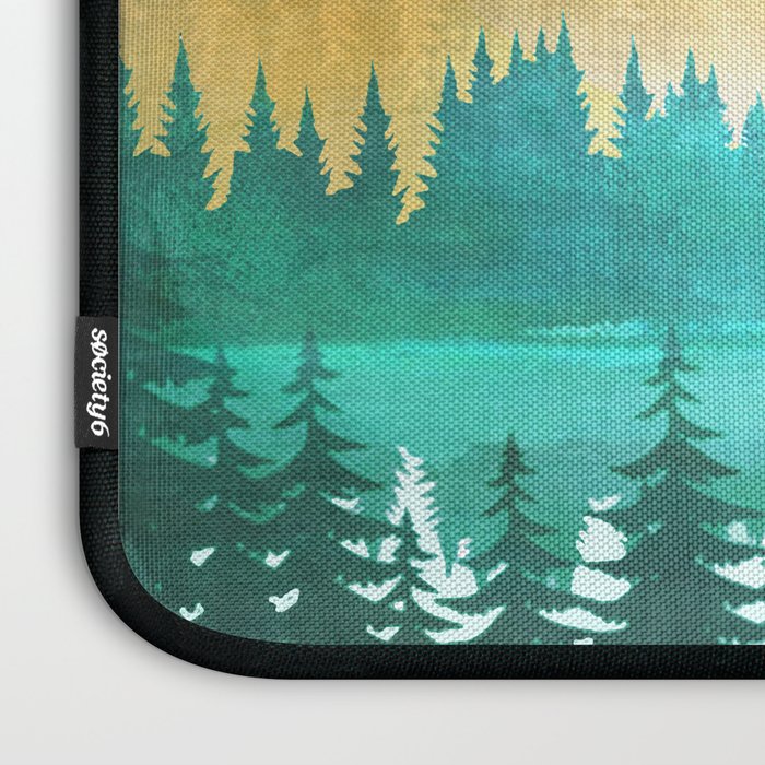 Summer Mountain Sunrise Laptop Sleeve Gallery Image 3