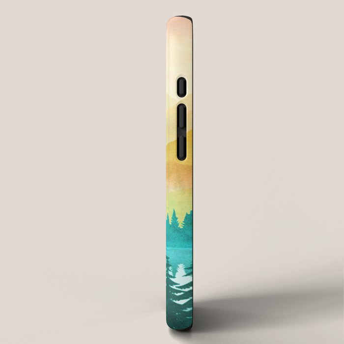 Summer Mountain Sunrise iPhone Case Gallery Image 2