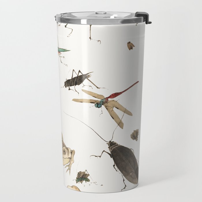 Insects frogs and a snail Travel Mug Gallery Image 2