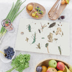 Insects frogs and a snail Cutting Board Gallery Image 2
