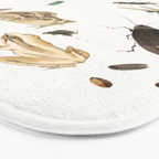 Insects frogs and a snail Bath Mat Gallery Image 3