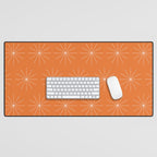 Minimalist Starburst Pattern X Desk Mat Gallery Image 1