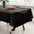 Dragon - Red, Black, Green Tablecloth Gallery Image 3